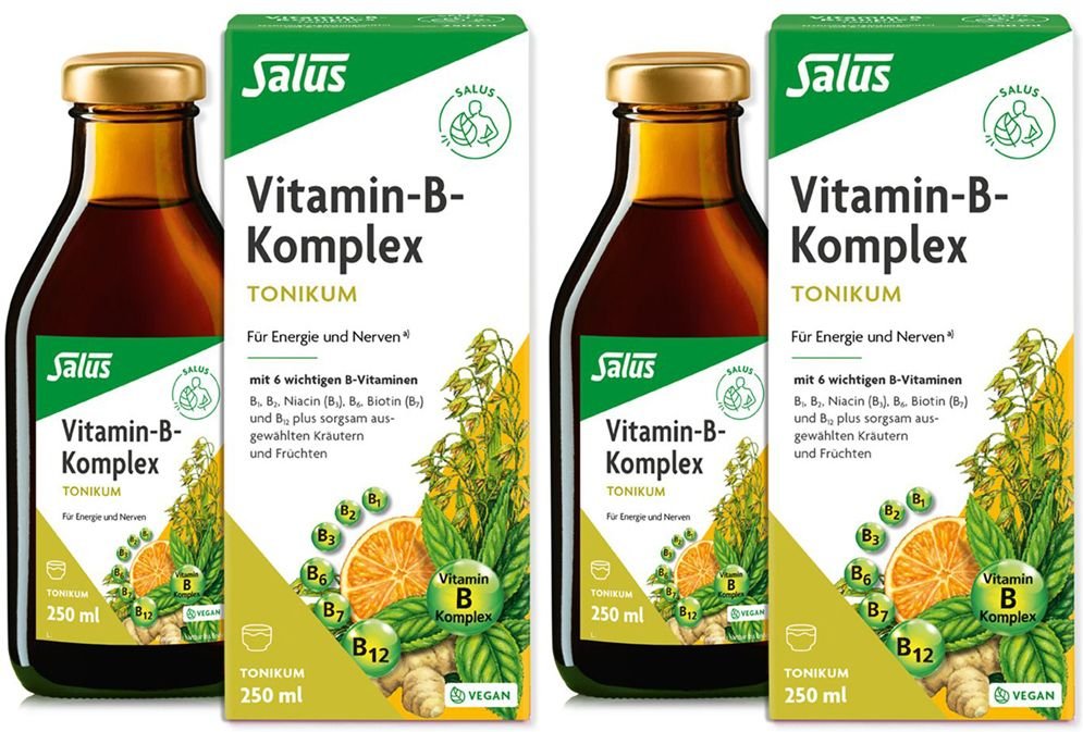 Thumbnail - Salus Vitamin-B-Komplex Tonikum Doppelpack 2x250 ml