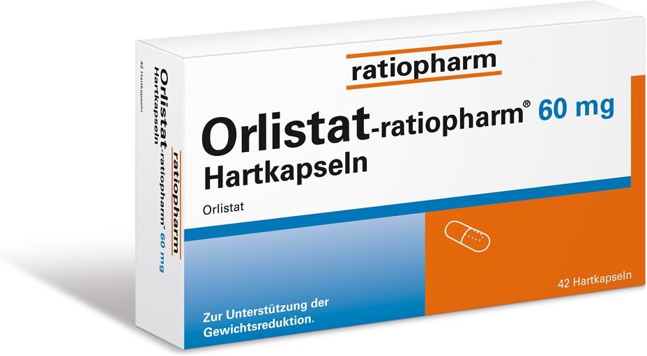 ORLISTAT-ratiopharm 60 mg Hartkapseln 42 St Kapseln
