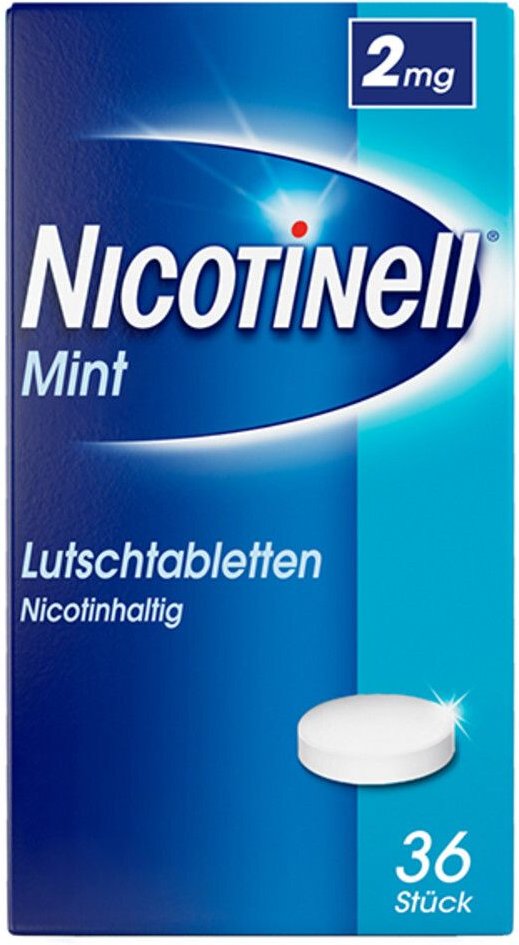 Nicotinell Lutschtabletten 2 mg Mint 36 St