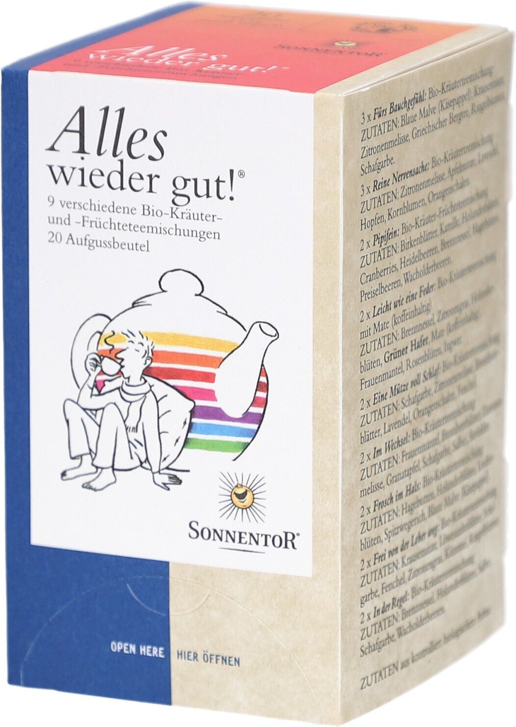 Sonnentor Alles Wieder Gut Tee ass BIO 1 St