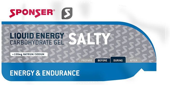 40x Sponser Liquid Energy Salty 40x35 g Gel