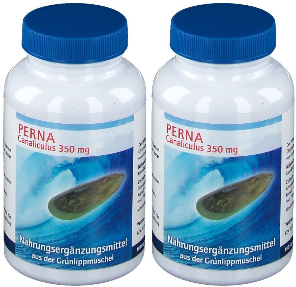 Perna Canaliculus 350 mg Kapseln 2x 2x180 St