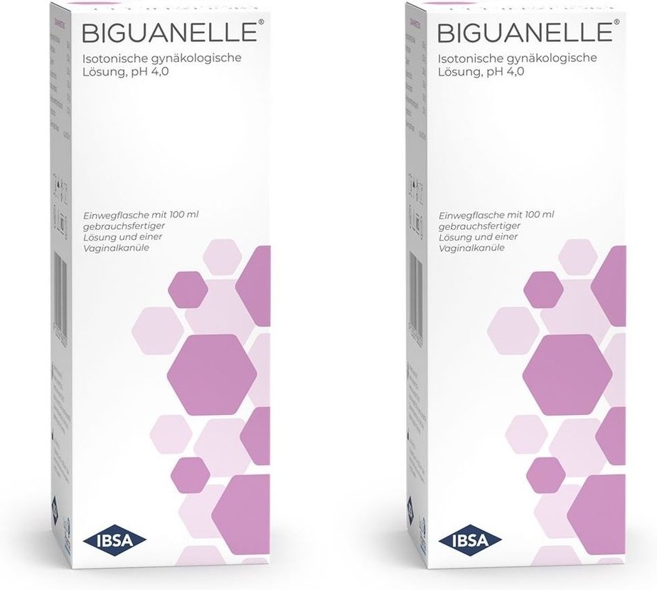Biguanelle Vaginallösung 2x 2x100 ml Lösung