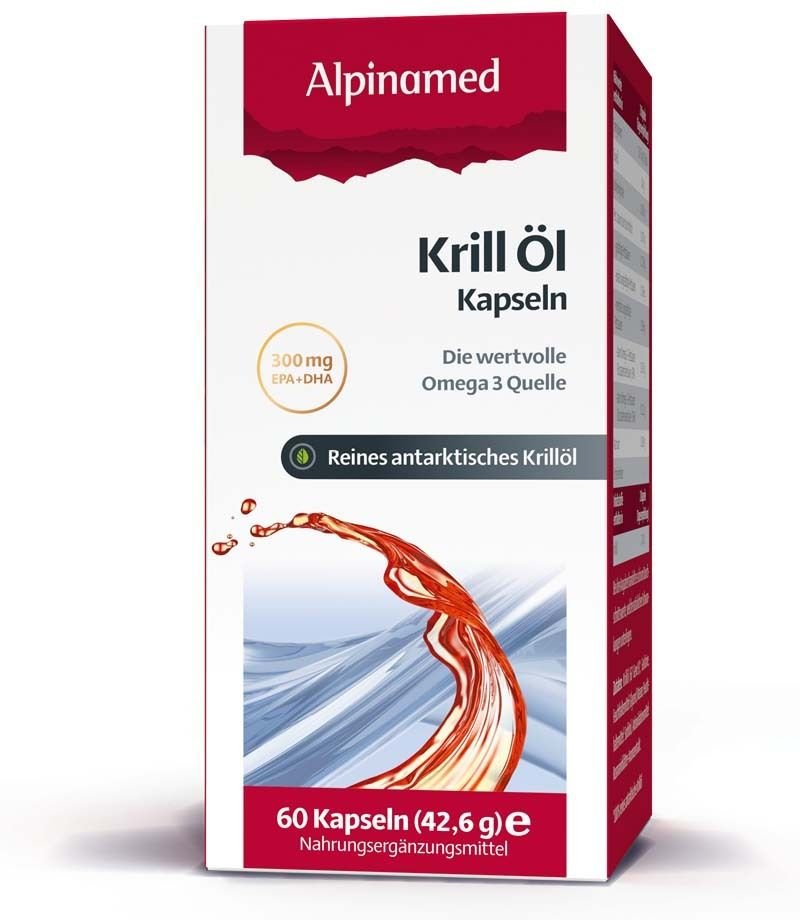 Alpinamed® Krill Öl Kapseln 60 St