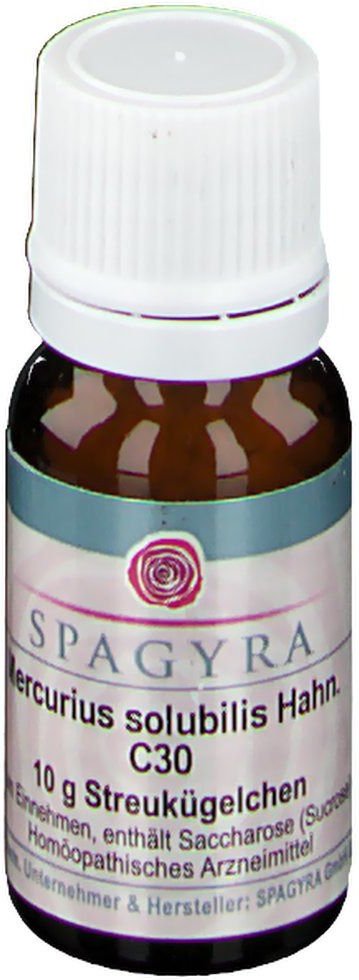 Mercurius Solubilis Hahnemanni C 30 Globuli 10 g