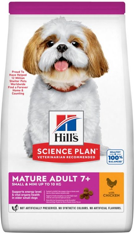 Hill's Science Plan Canine Mature Kleine en Mini Hond met Kip 6kg 6 kg Pellets