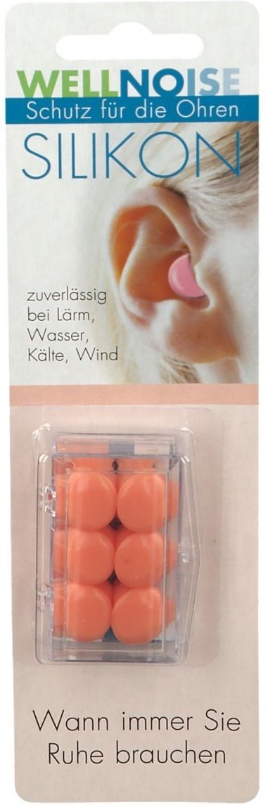 Wellnoise Ohrenstopfen skin Blister 3x2 St Ohrstöpsel