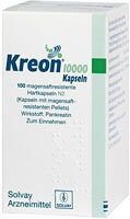 Kreon 10.000 Hartkps.m.magensaftr.überz.Pellets 100 St Hartkapseln mit magensaftresistent überz. Pellets