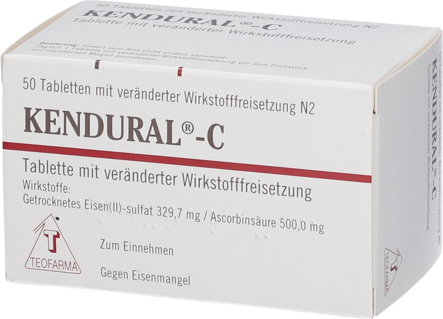 Kendural C Retardtabletten 50 St Retard-Tabletten