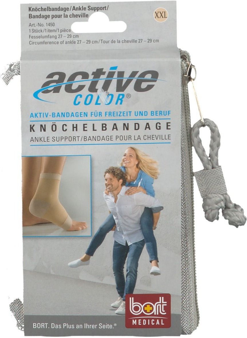 Bort ActiveColor Knöchelbandage XXL haut 1 St Bandage(s)