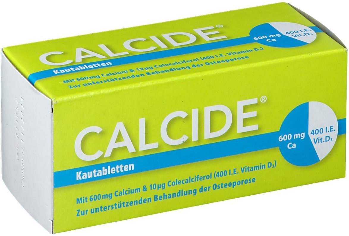 Calcide Kautabletten 100 St