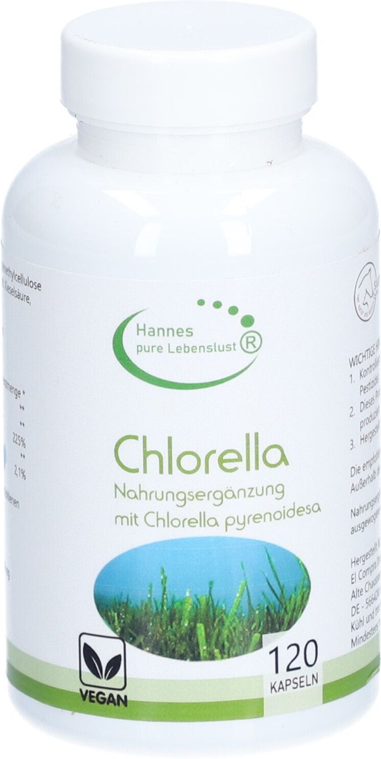 Chlorella Vegi Kaps 500 mg 120 St Kapseln