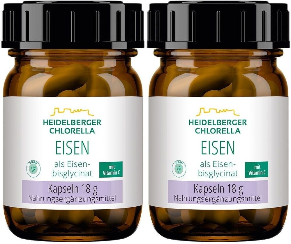 Eisen ALS Eisenbisglycinat Kapseln 2x 2x90 St