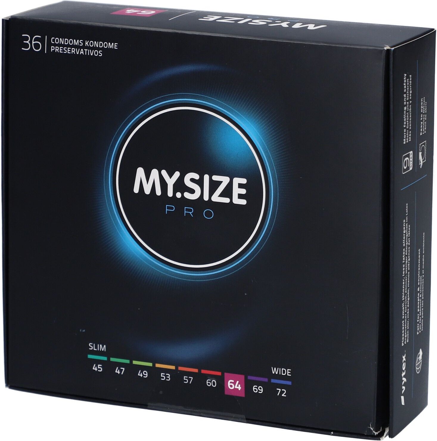 MY.SIZE PRO, 64 mm, 36 Stk.