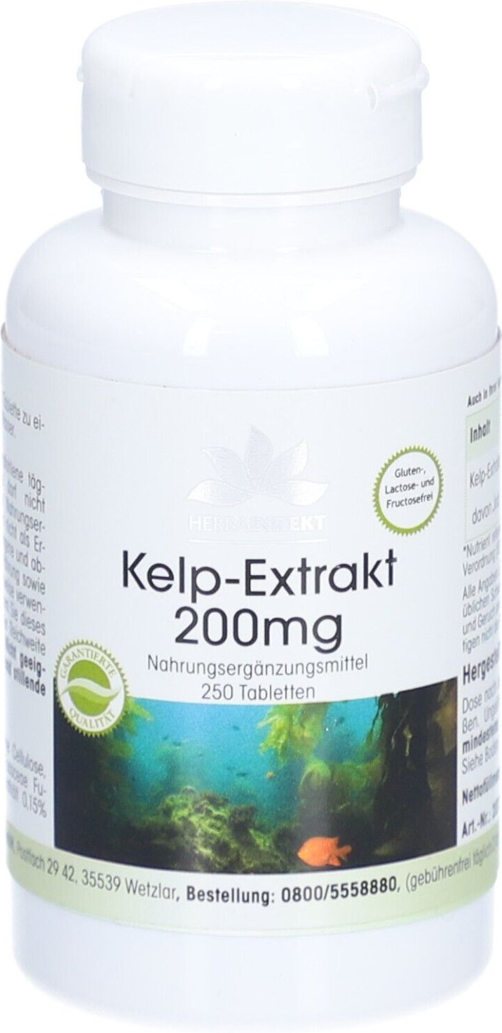 Kelp-Extrakt 200 mg Tabletten 250 St