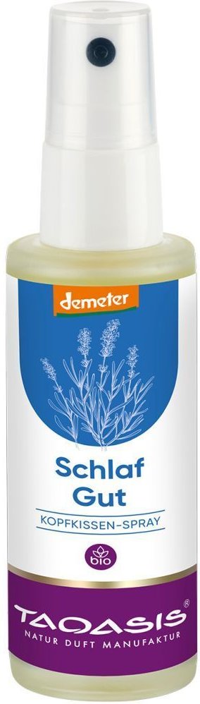 Kopfkissenspray Schlaf gut demeter 30 ml Spray