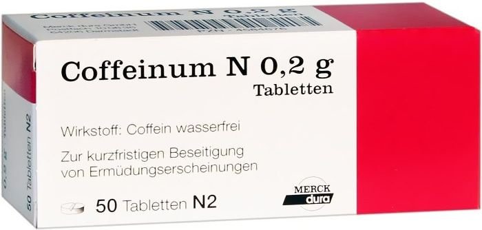 Thumbnail - Coffeinum N 0,2 g Tabletten 50 St