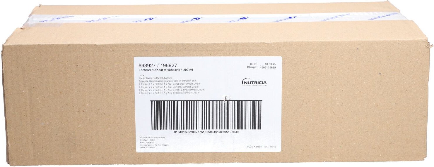 Fortimel 1.5 kcal Mischkarton 32x200 ml Flüssigkeit