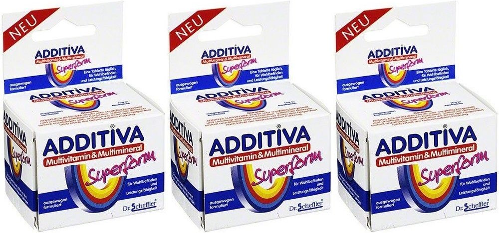 Additiva Superform Filmtabletten 3x 3x30 St