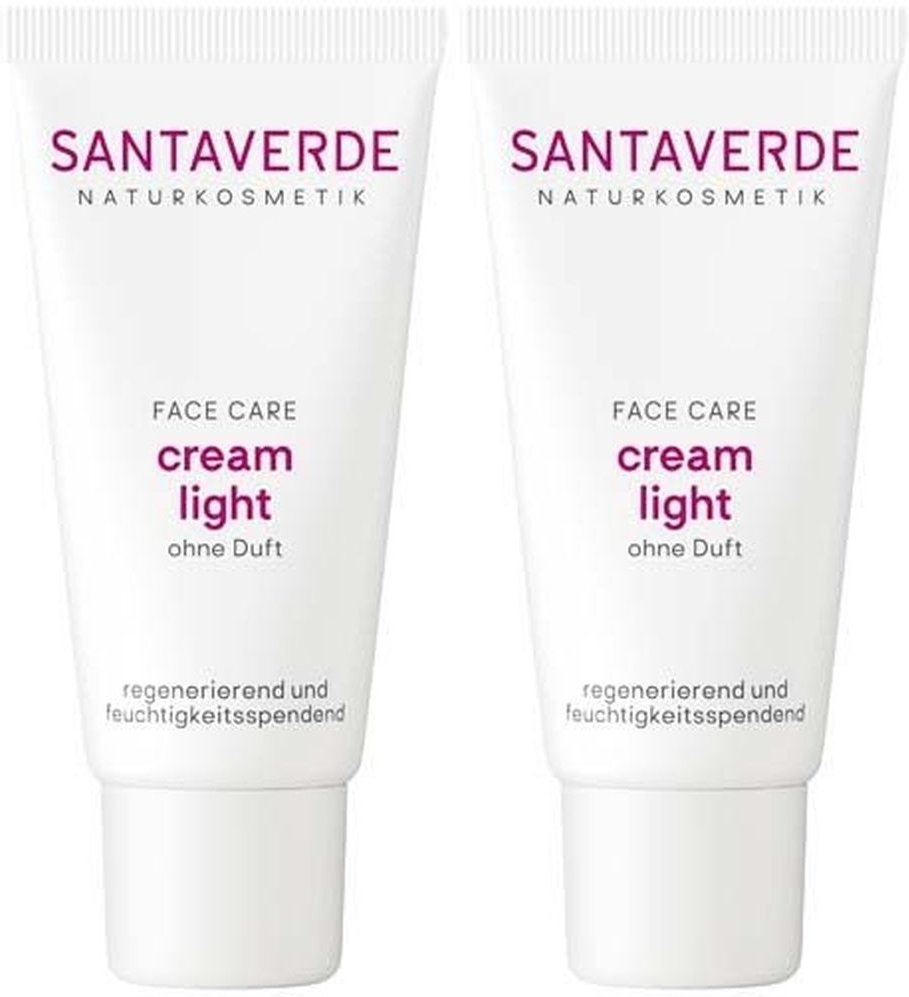 Aloe Vera Creme light ohne Duft 2x 2x30 ml