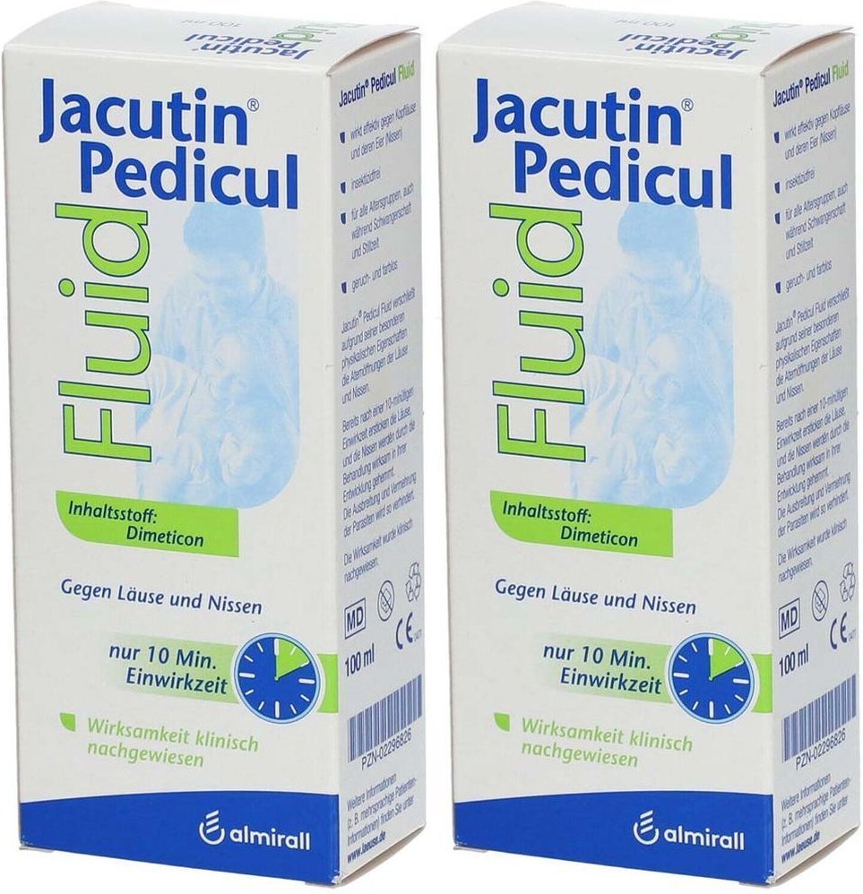 Thumbnail - Jacutin Pedicul Fluid x2 2x100 ml Lösung