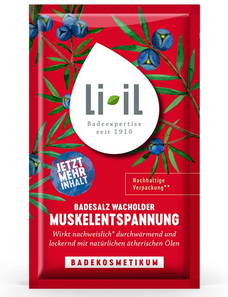 Li-Il Badesalz Wacholder Muskelentspannung 80 g Bad
