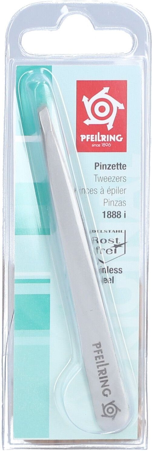Pinzette rostfrei mattiert 1 St