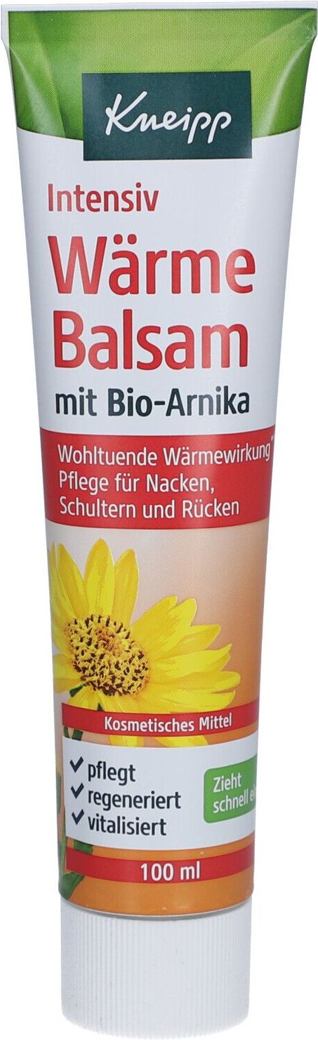 Kneipp Intensiv Wärme Balsam mit Bio-Arnika 100 ml