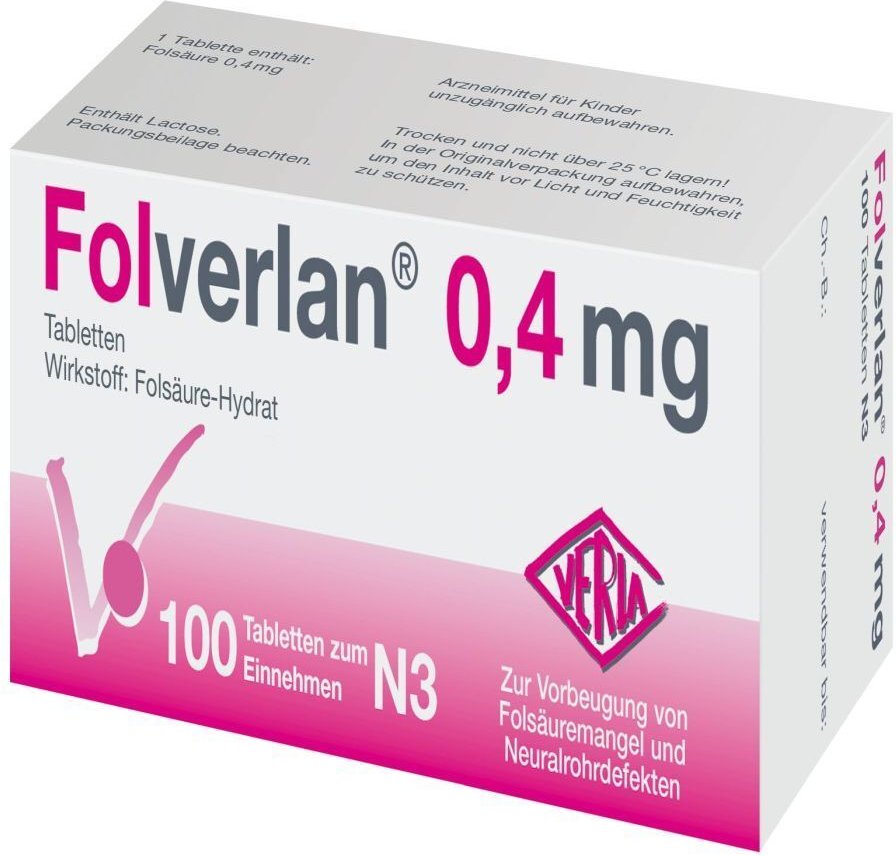 Folverlan 0,4 mg Tabletten 100 St