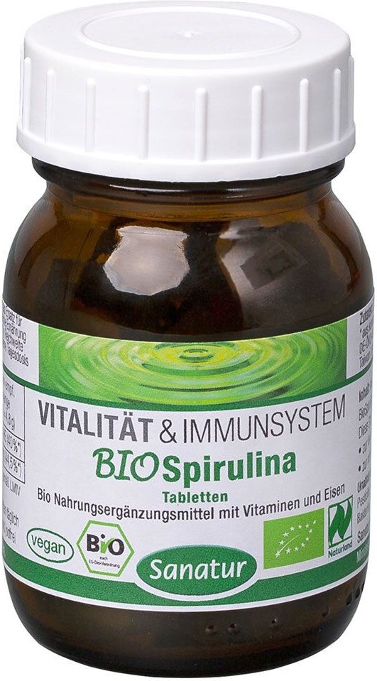 Biospirulina Mikroalgen Naturland Tabletten 100 St
