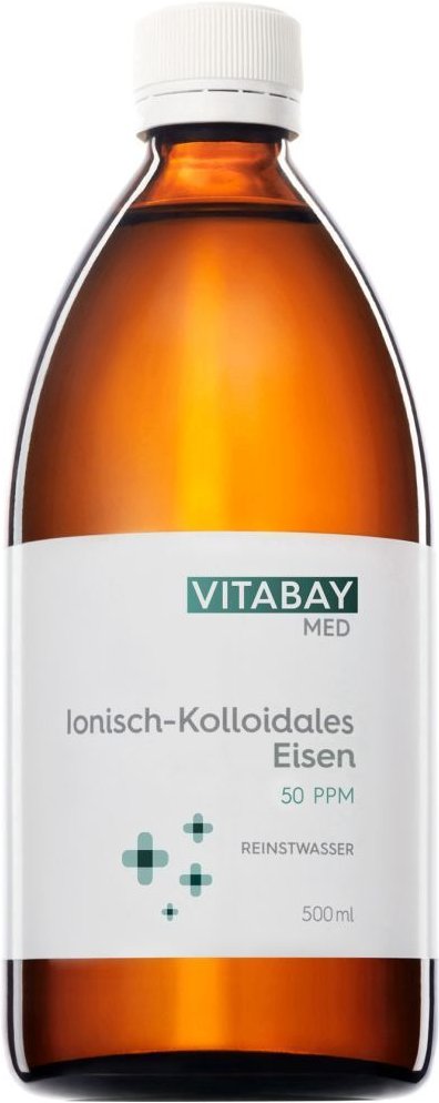 Kolloidales Eisen 50 ppm Reinheitsstufe 99,9% 500 ml Flüssigkeit
