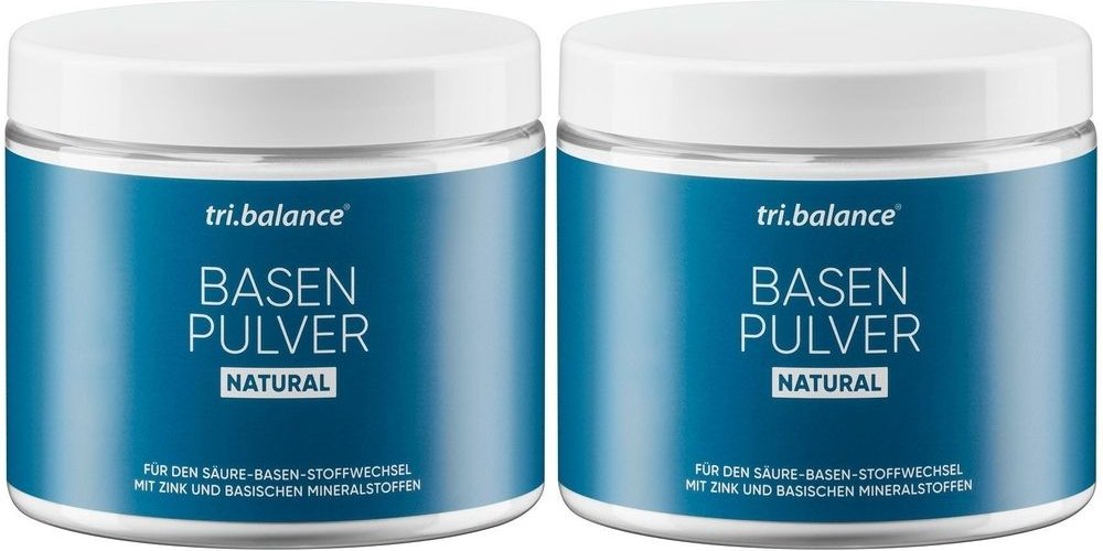 Tri.balance Basenpulver Natural 2x 2x300 g Pulver
