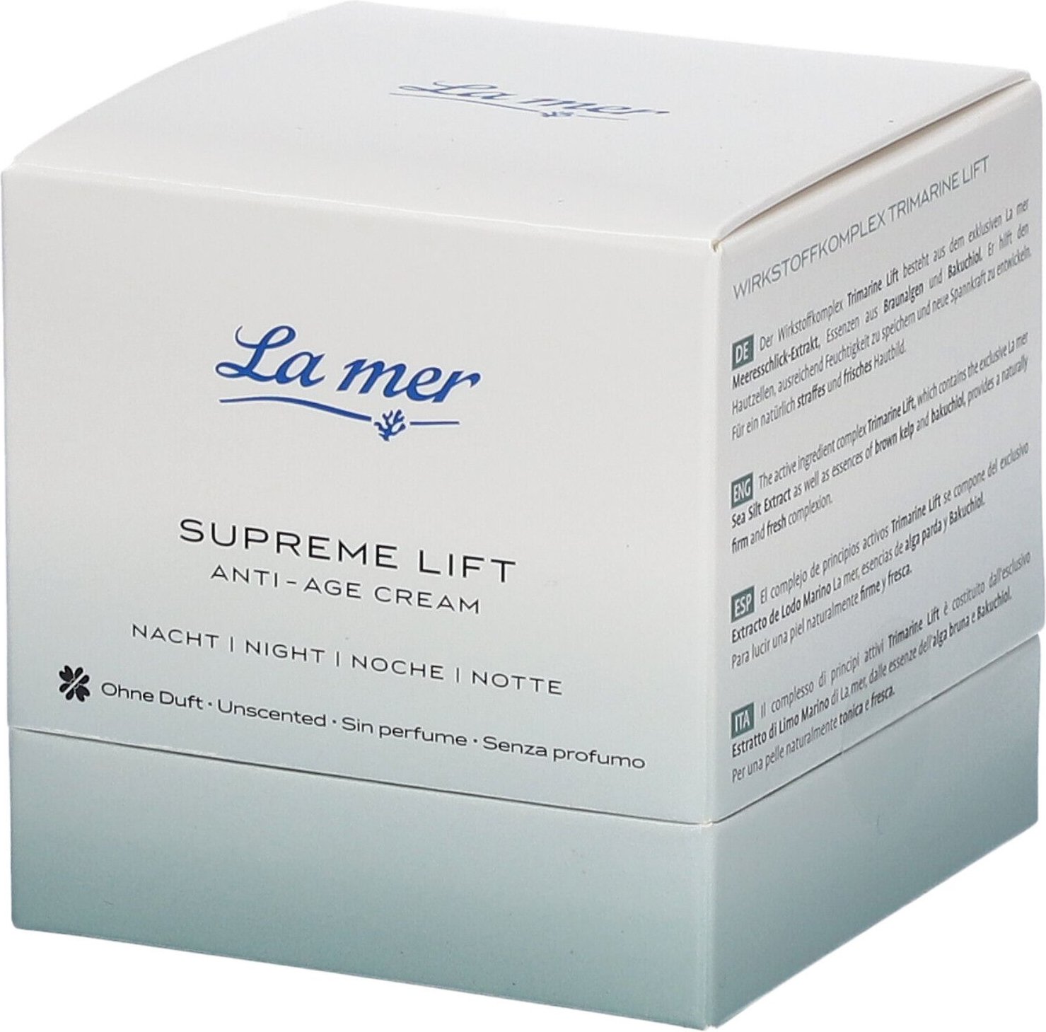 LA MER Supreme Lift Anti-Age Cream Nacht o.Parfum 50 ml Creme