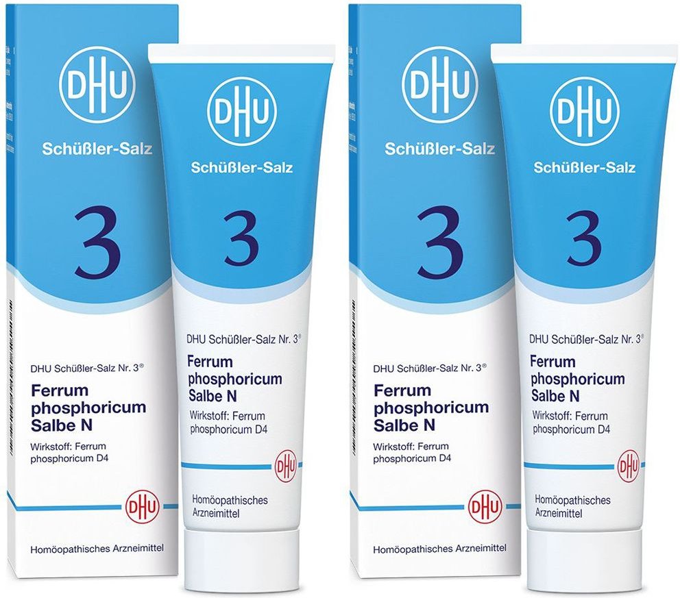 Biochemie DHU 3 Ferrum phosphoricum N D 4 Salbe x2 2x50 g