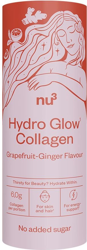 nu3 Hydro Glow Collagen Grapefruit-Ginger Flavour 240 ml Getränk