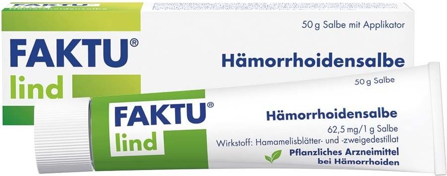Thumbnail - Faktu lind Hämorrhoidensalbe 50 g Salbe