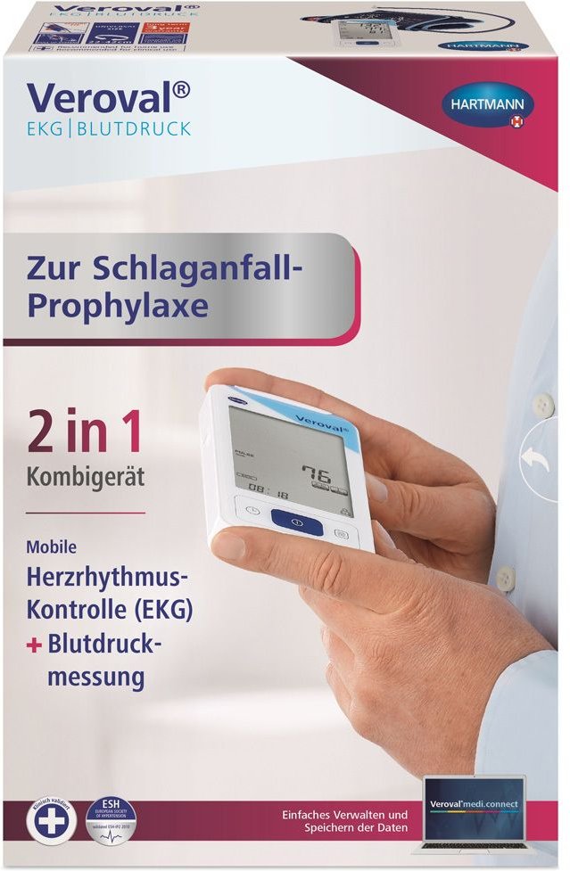 Veroval Ekg- und Blutdruckmessgerät 1 St Gerät