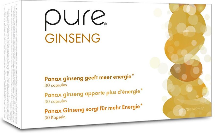 Pure Ginseng Nieuwe Formule 30 St Kapseln