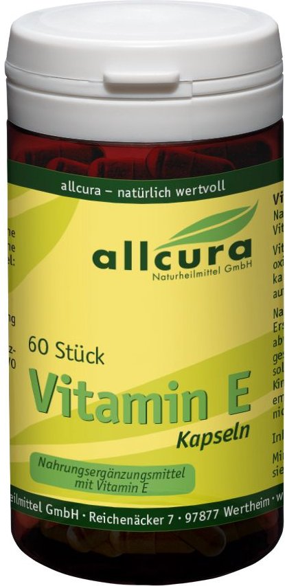 Thumbnail - Vitamin E Kapseln 200 I.e. 60 St