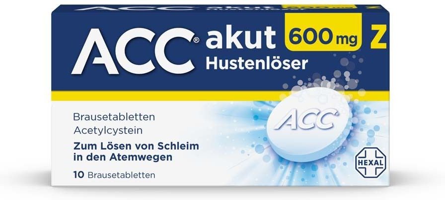ACC akut 600 Z Hustenlöser Brausetabletten 10 St
