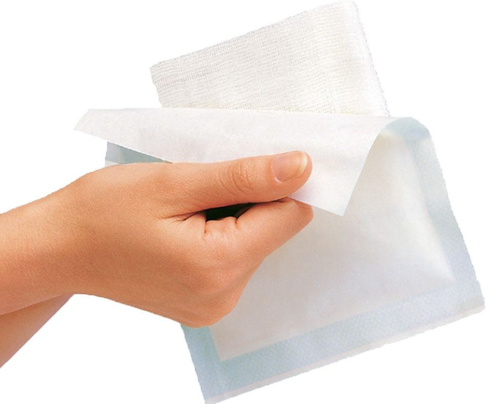 Gazin Mullkomp.5x5 cm steril 12fach 40x2 St Kompressen