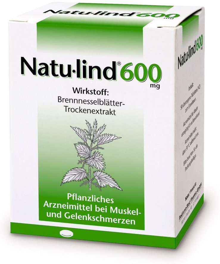Natulind 600 mg überzogene Tabletten 100 St Überzogene