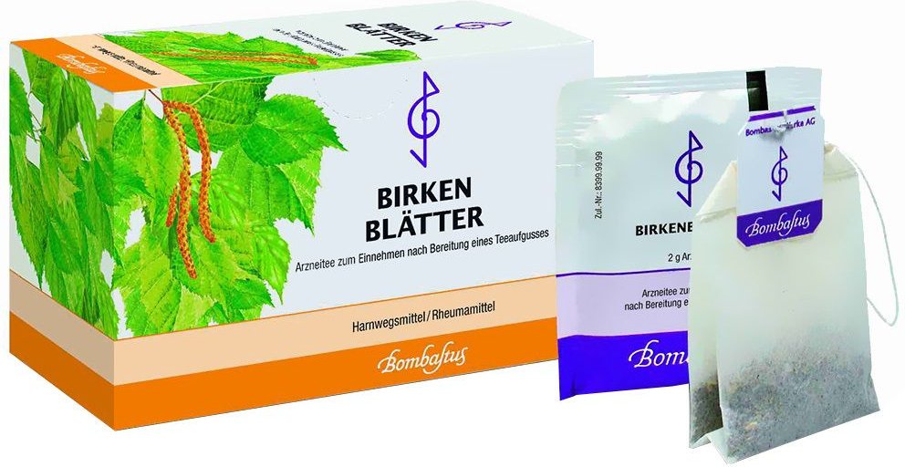 Birkenblätter Tee Filterbeutel 20x2 g