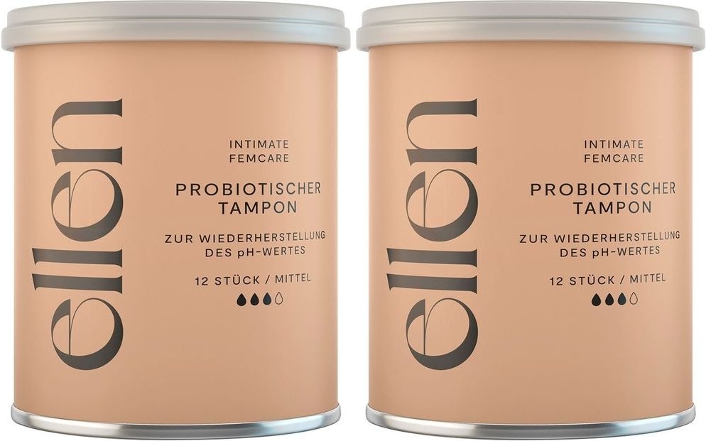 Ellen Probiot Tamp Mittel x2 2x12 St Tampon