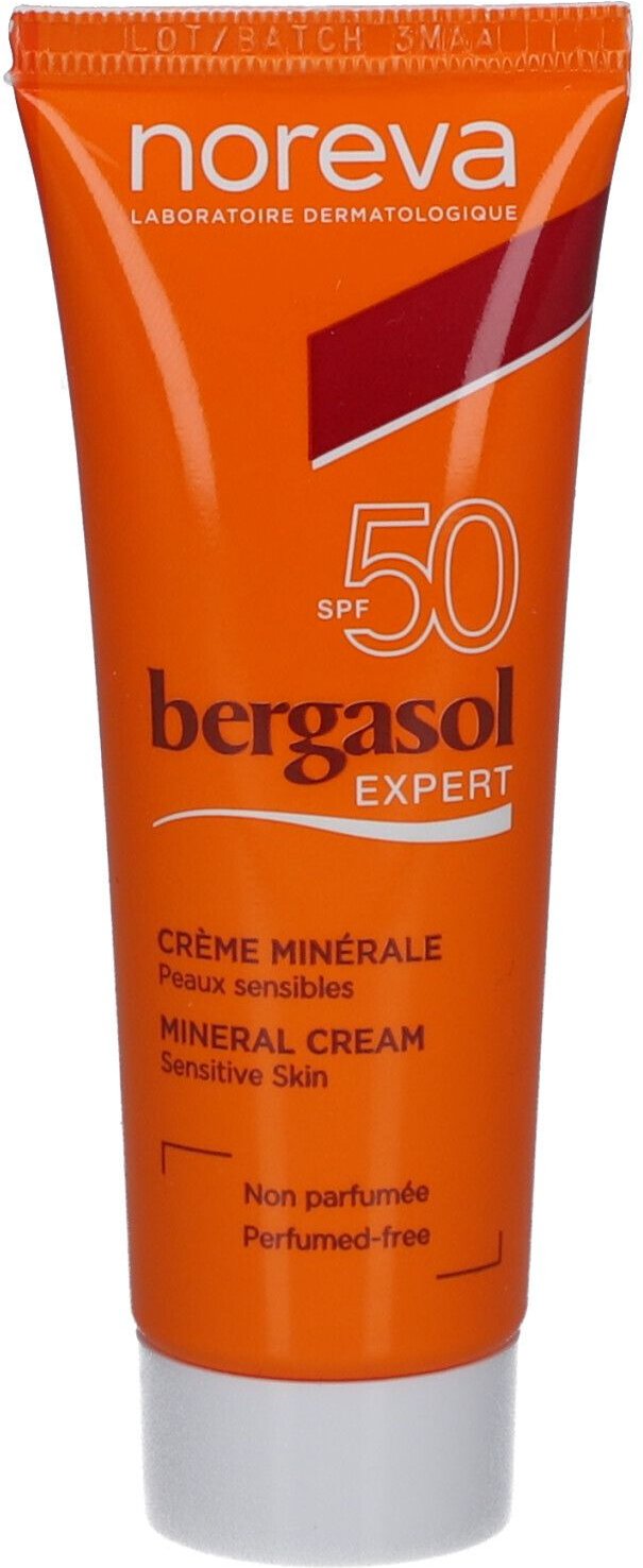Noreva Bergasol Expert mineralische Creme LSF 50 40 ml
