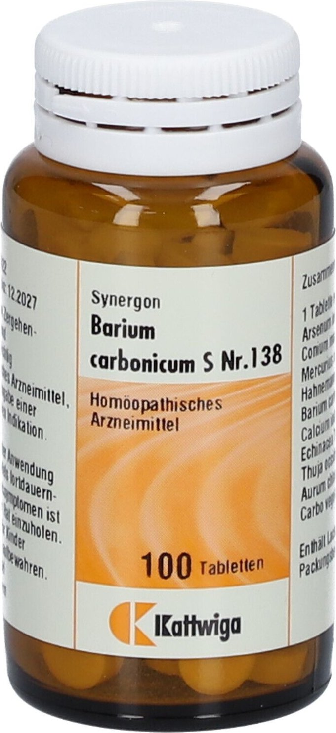 Synergon Komplex 138 Barium carbonicum S Tabletten
