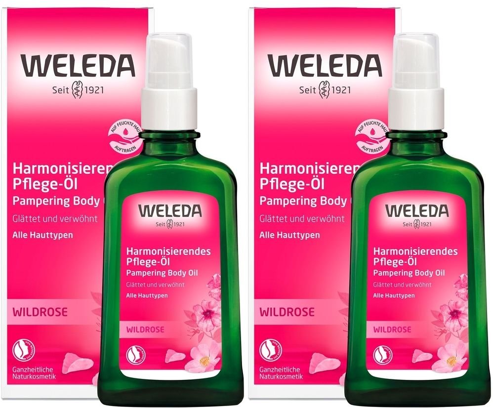 Weleda Wildrose Harmon PFL x2 2x100 ml Öl