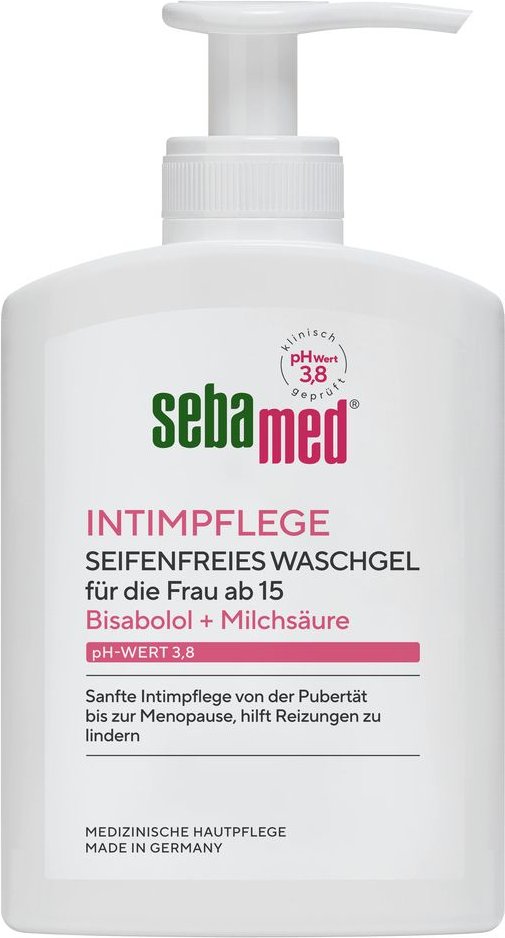 Sebamed Intim Waschgel pH 3,8 für die junge Frau 200 ml Flüssigseife