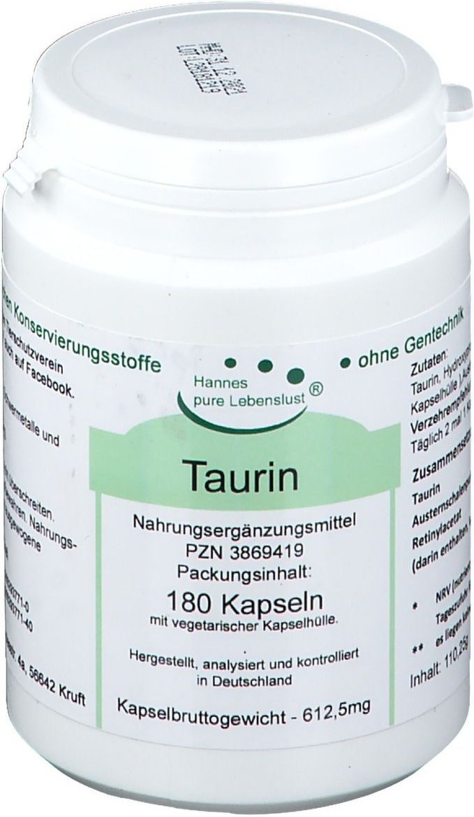 Taurin Vegi Kapseln 180 St