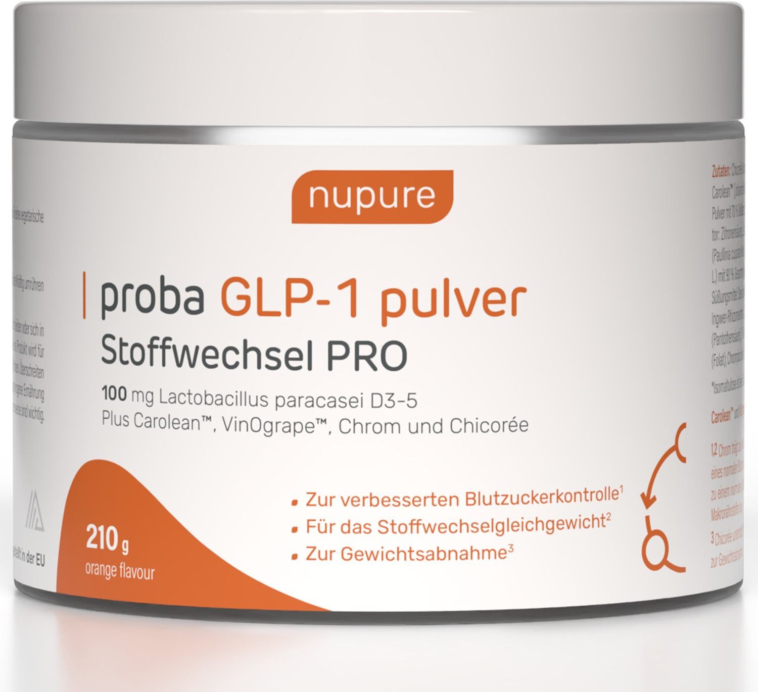 Thumbnail - Nupure proba Glp-1 Pulver Stoffwechsel PRO 210 g